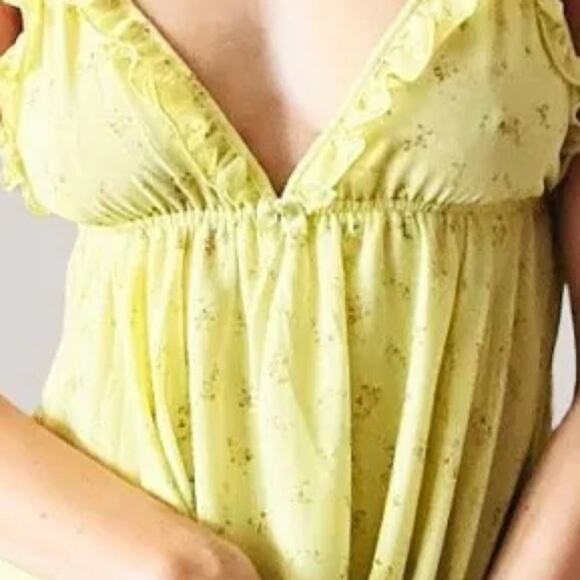 NWT $120 RUMORED Secret Garden mini slip dress / Spring Affair L - Picture 6 of 8